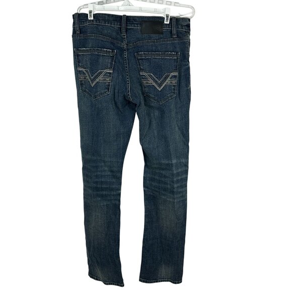 BKE Jake Straight Leg Denim Jeans Womens Size 32R Medium Wash Blue Classic Fit - Picture 5 of 10